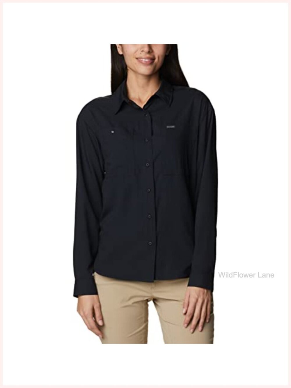 Columbia Plus Size Silver Ridge Utility Long Sleeve Shirt